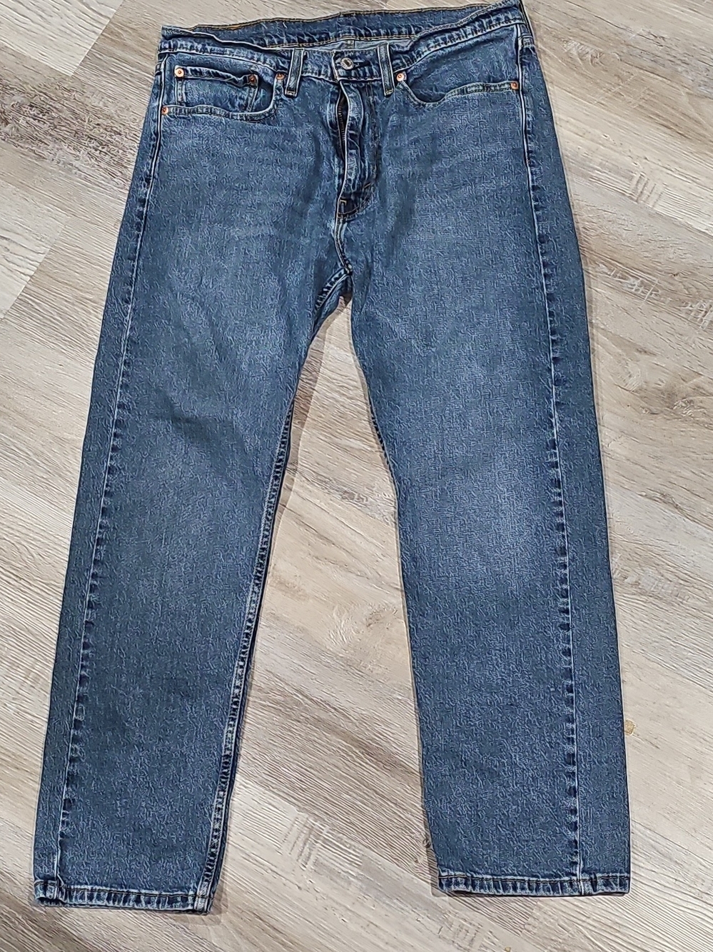 Levi's Men's Straight Leg Blue Denim Jeans 34 X 30